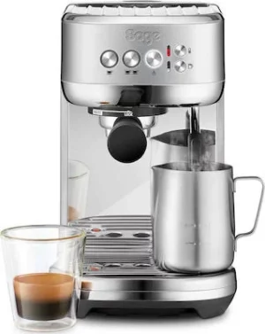 SAGE THE Bambino Plus Μηχανή ESPRESSO 1600W Πίεσης 15bar Ασημί